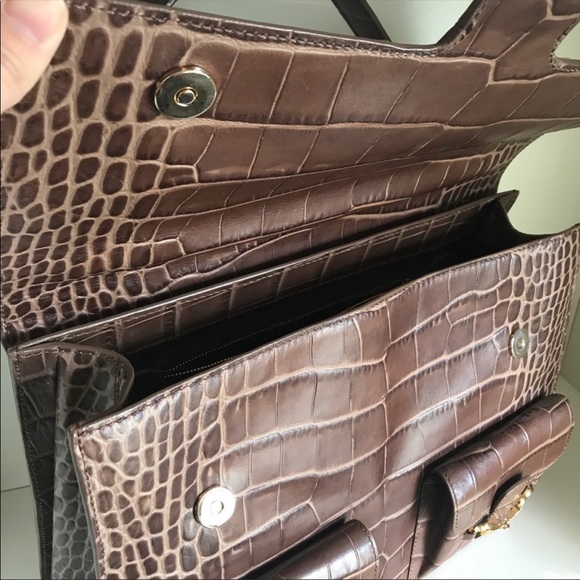 Moschino croc briefcase bag - Picture 10 of 16